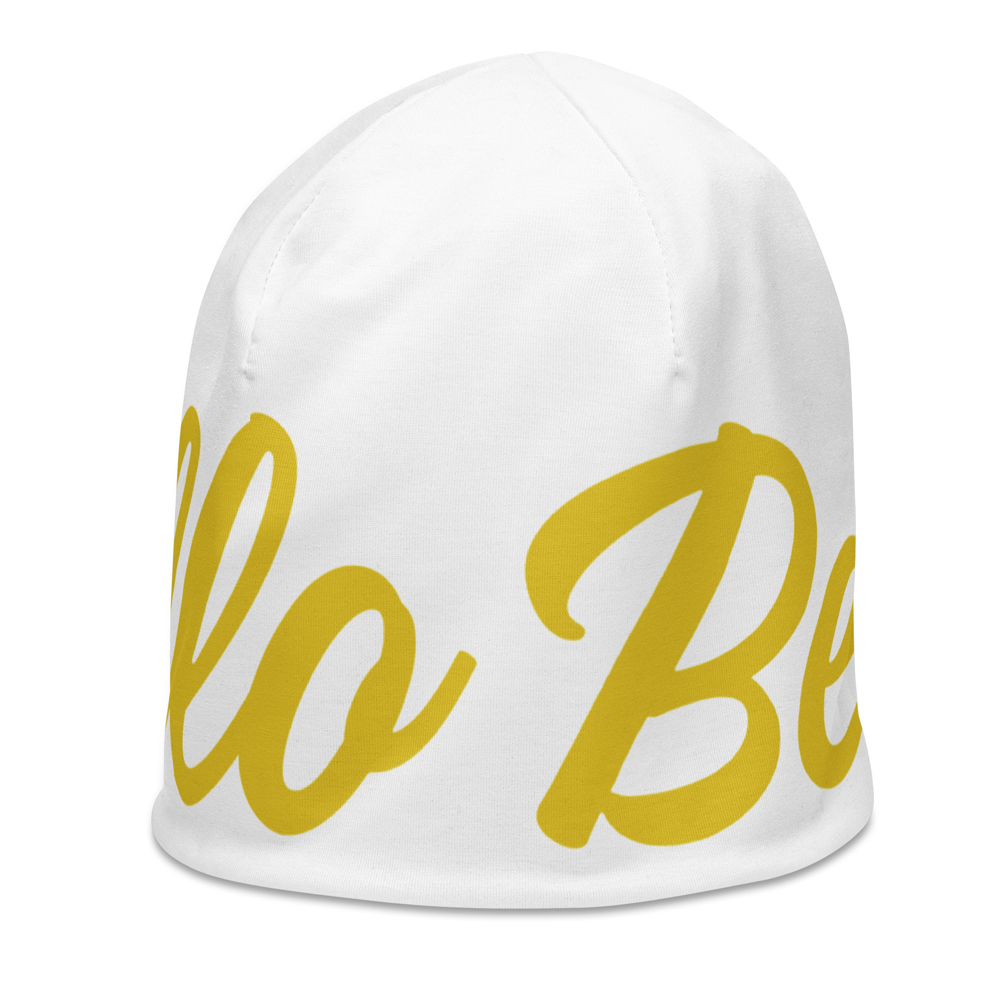 YB-Gold-All-Over Print Beanie