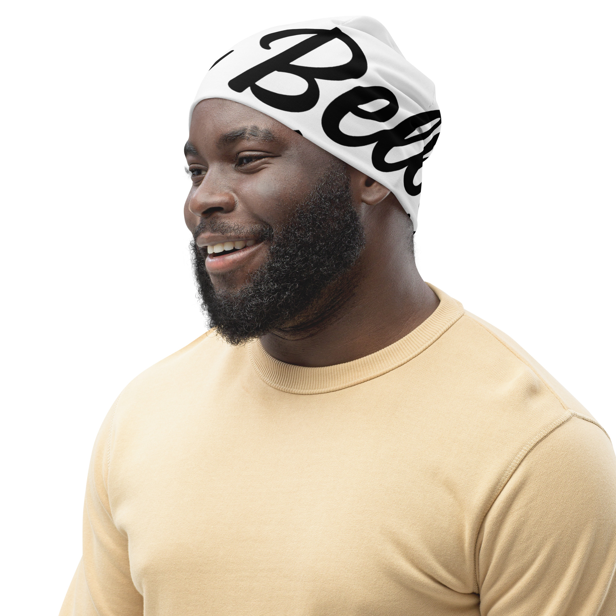 YB-All-Over Print Beanie