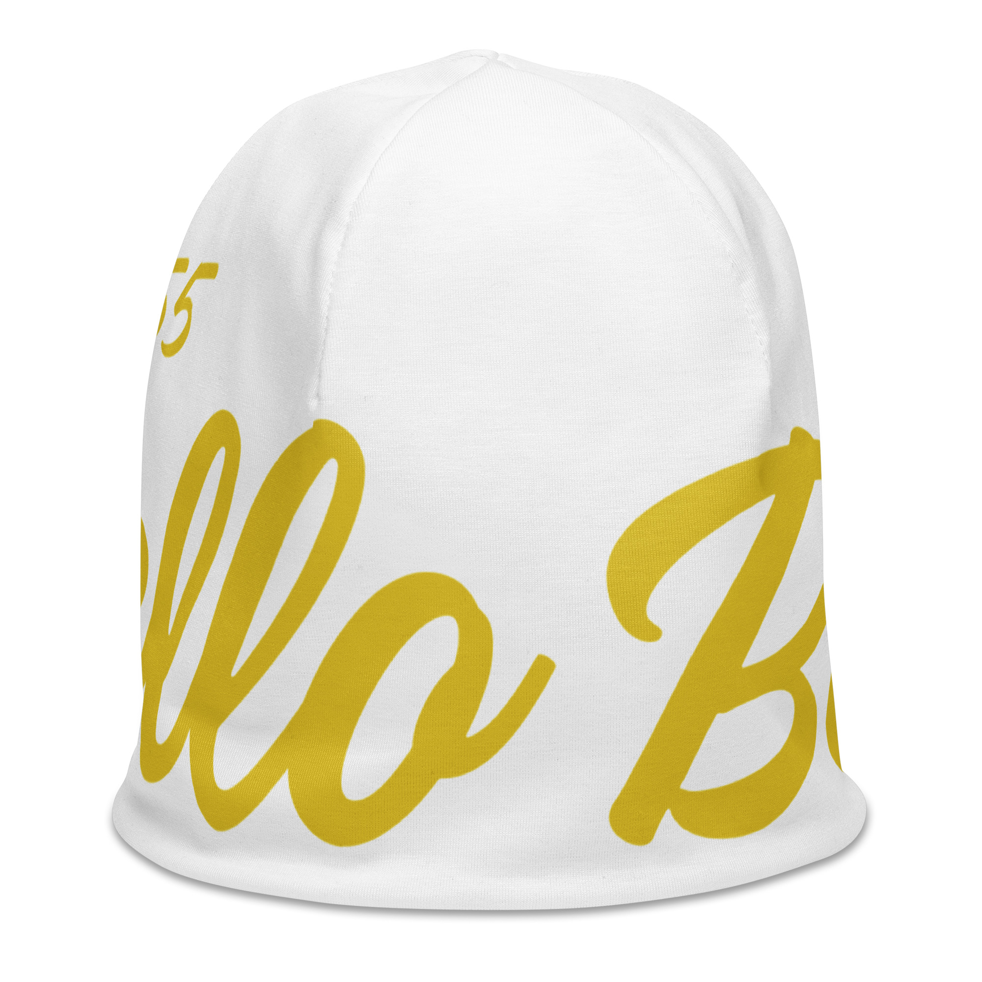 YB-Gold-All-Over Print Beanie