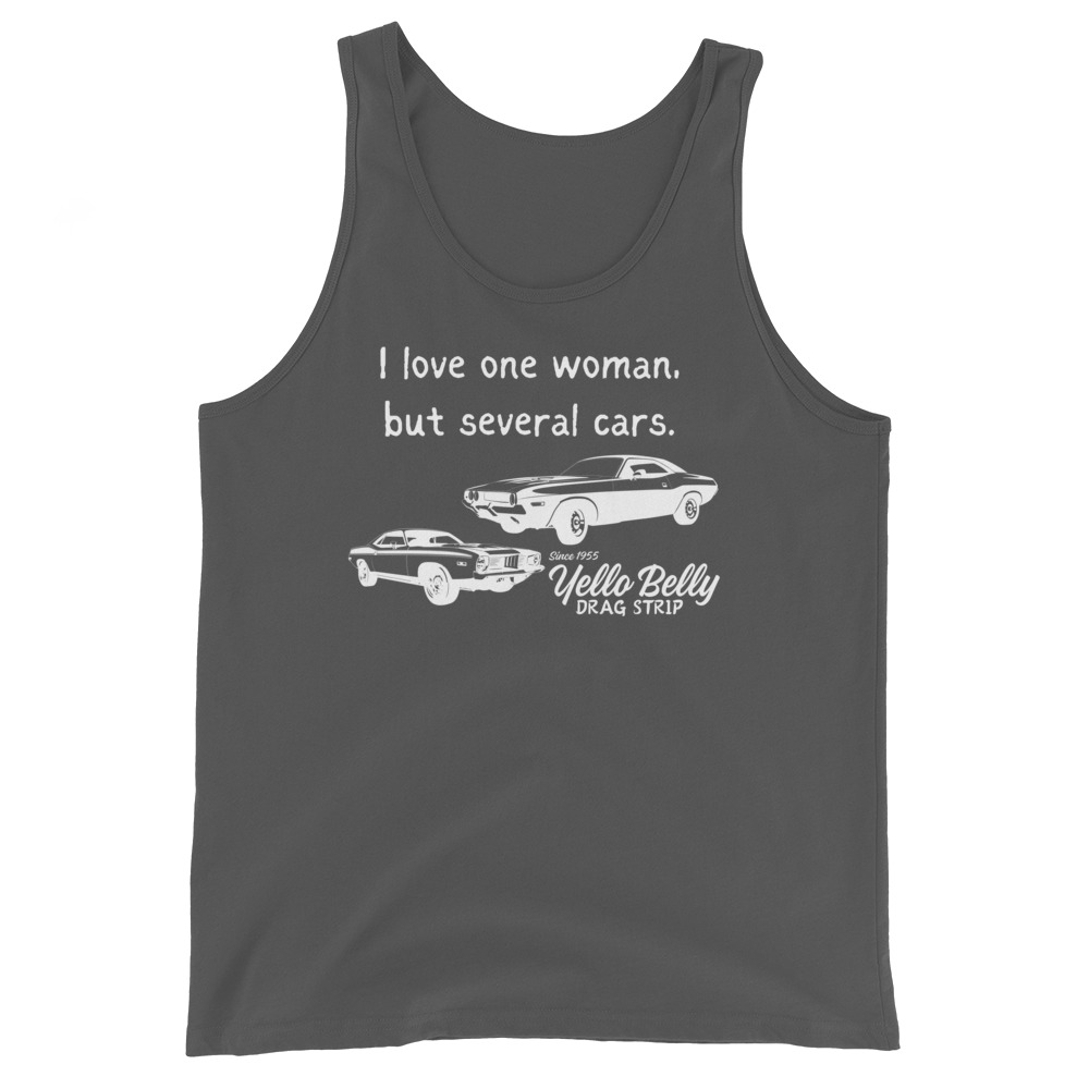 I Love One Woman Gold-Drk-Men's Tank Top