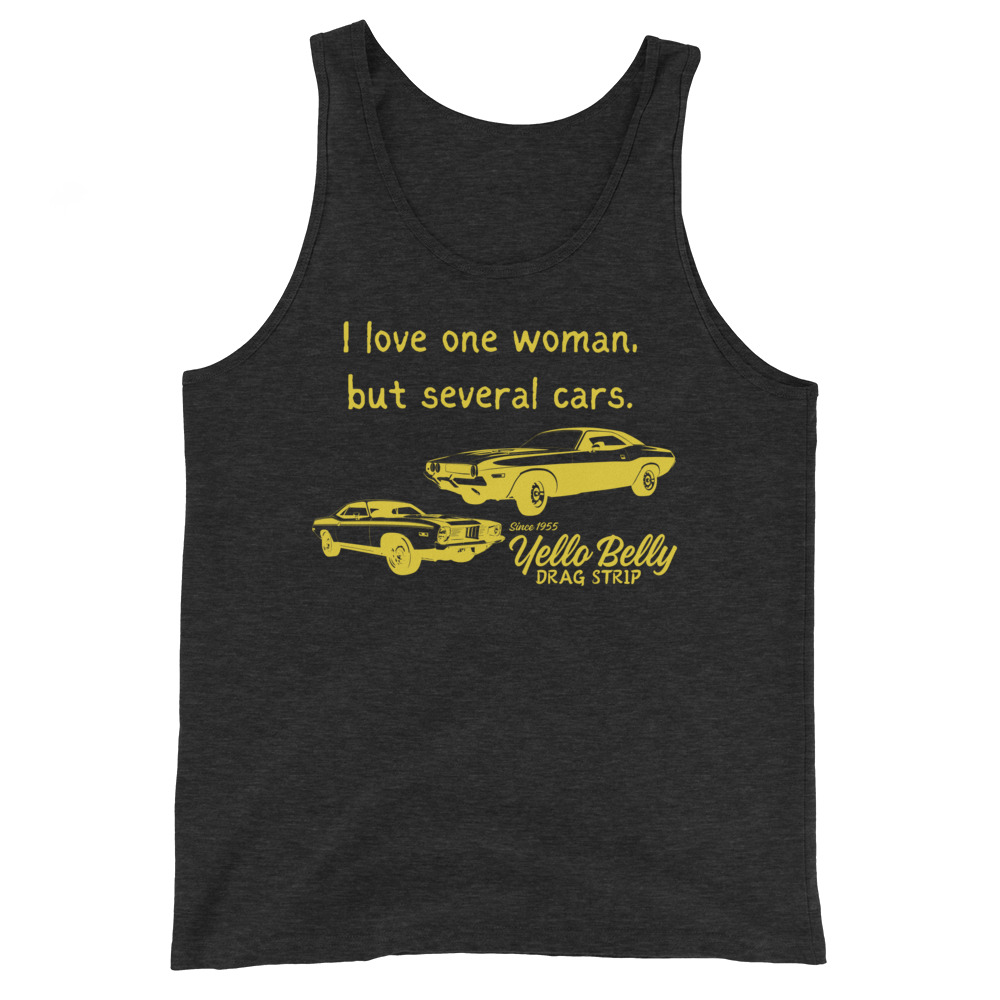 I Love One Woman Gold-Men's Tank Top