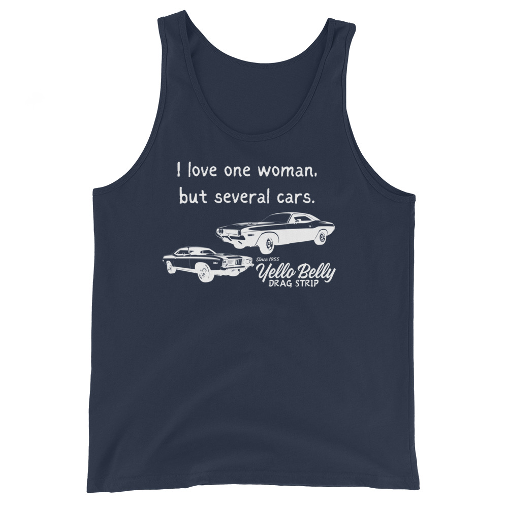 I Love One Woman Gold-Drk-Men's Tank Top