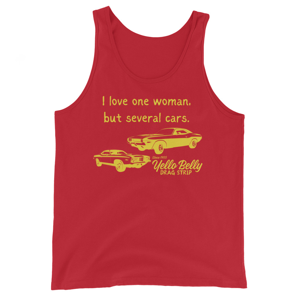 I Love One Woman Gold-Men's Tank Top