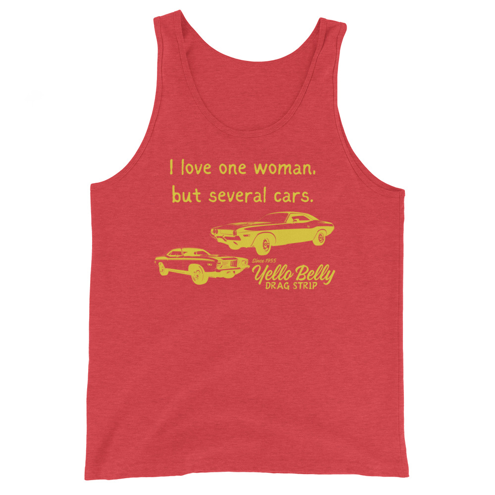 I Love One Woman Gold-Men's Tank Top