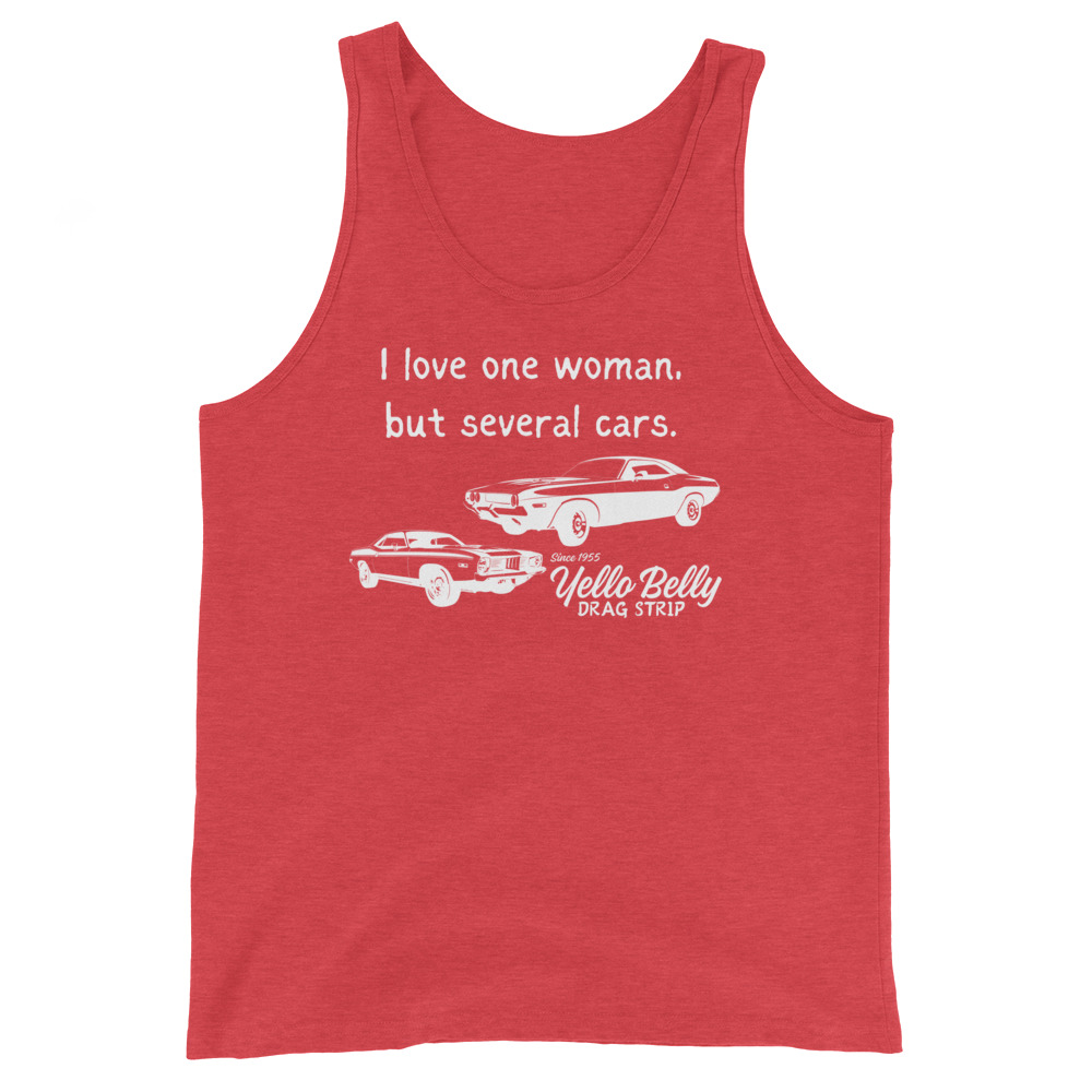 I Love One Woman Gold-Drk-Men's Tank Top