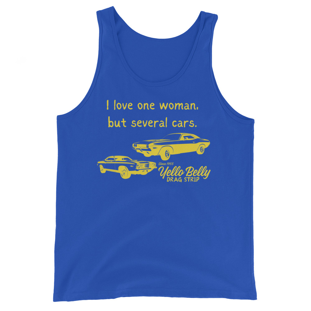 I Love One Woman Gold-Men's Tank Top