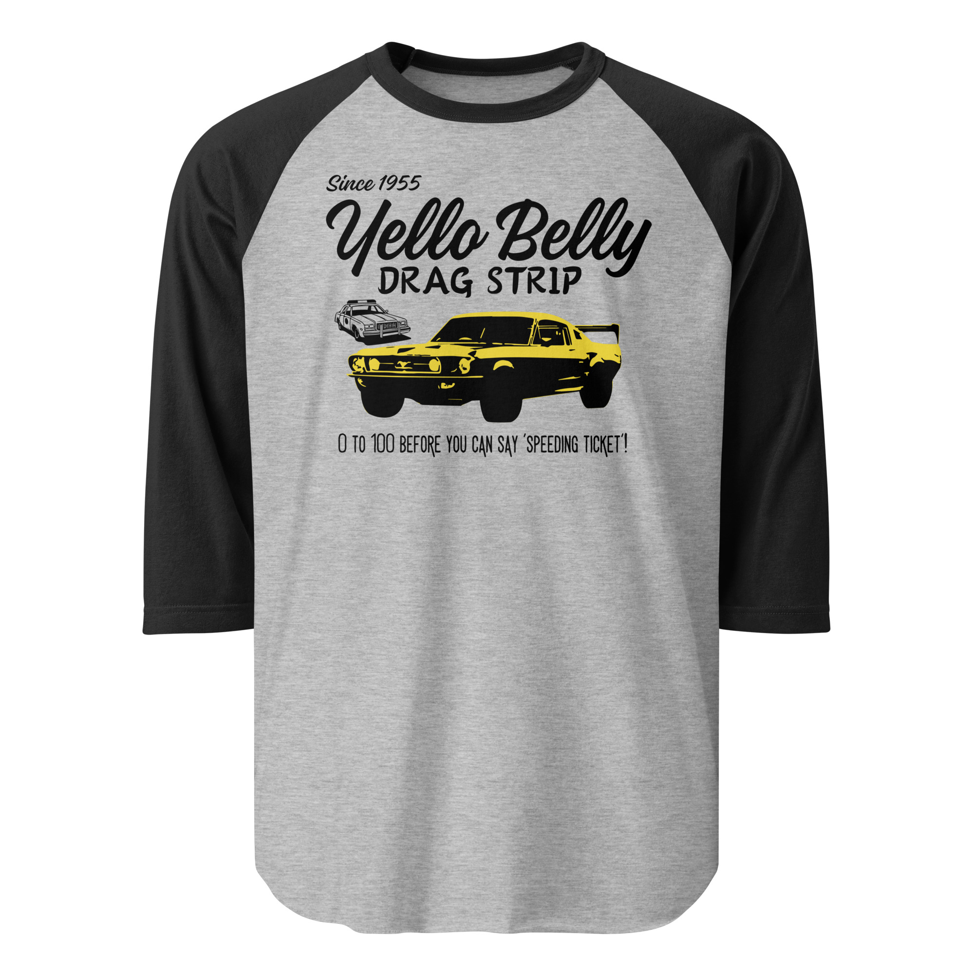 0 to 100-3/4 sleeve raglan shirt