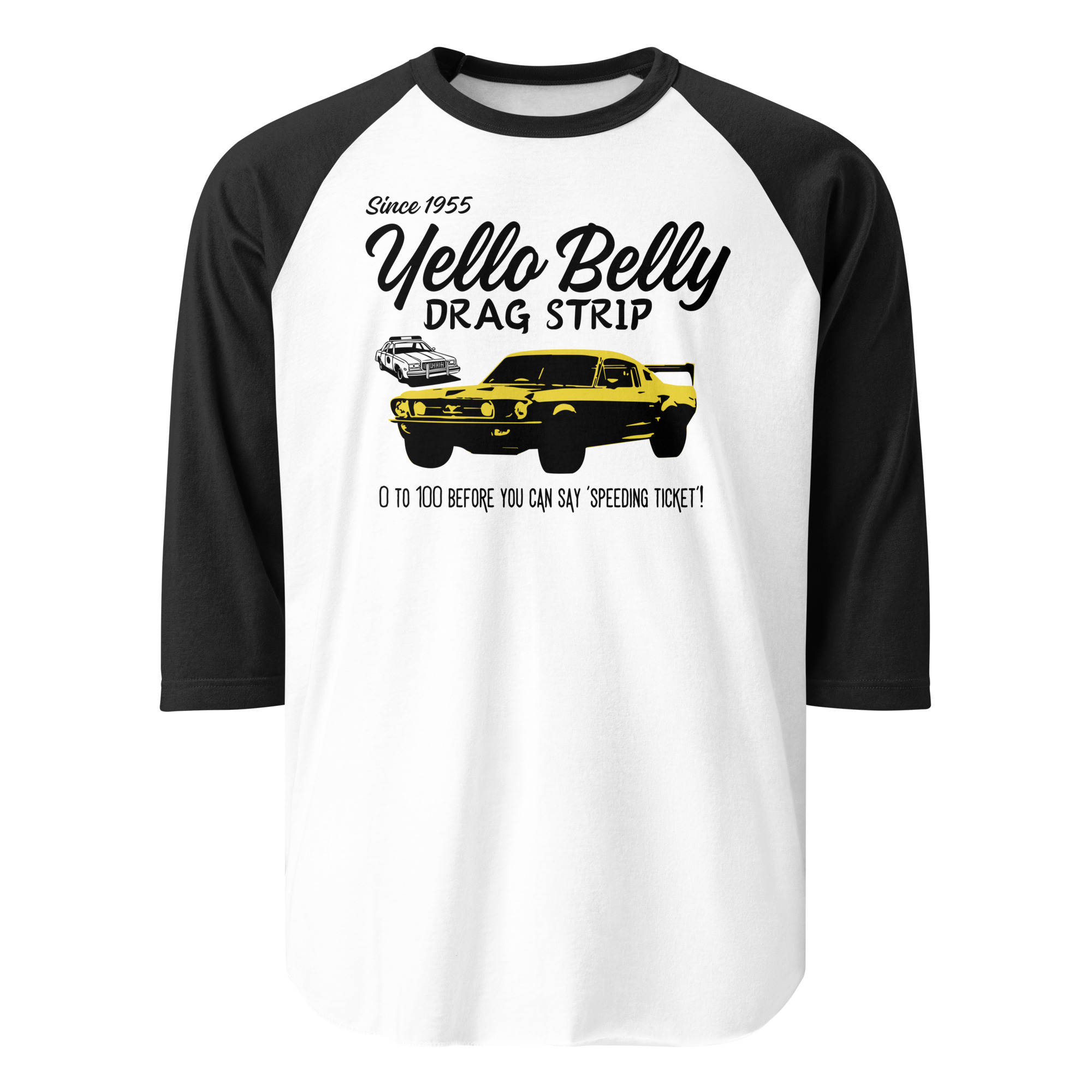 0 to 100-3/4 sleeve raglan shirt