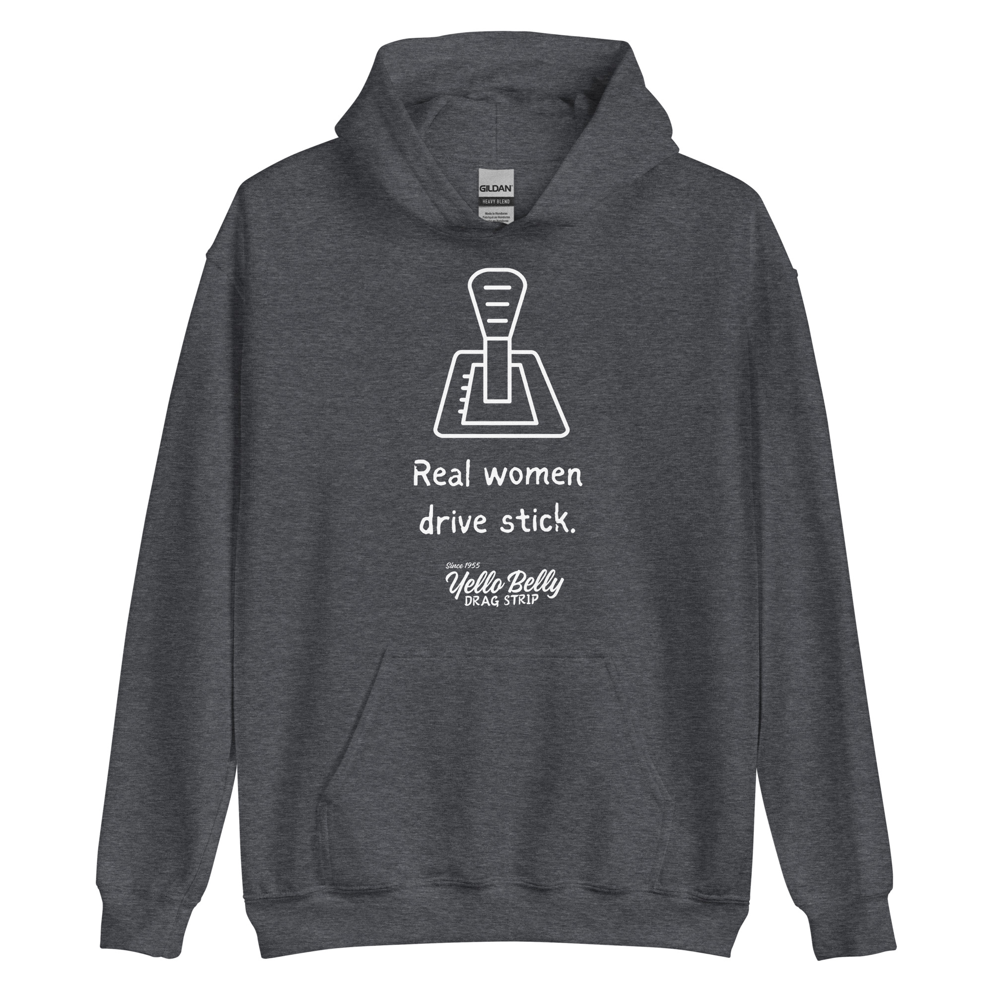 Real Women Drive Stick-Unisex Hoodie