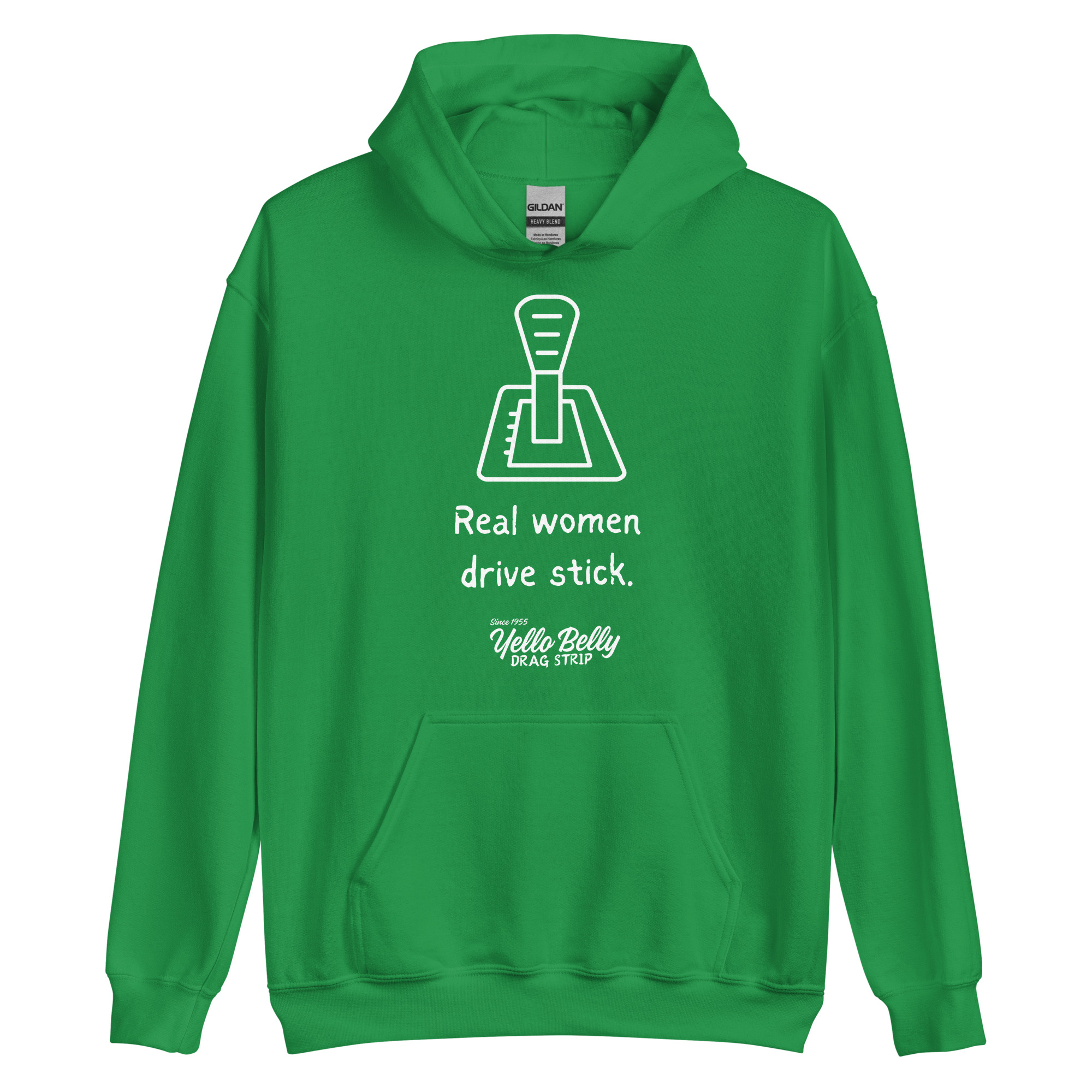 Real Women Drive Stick-Unisex Hoodie