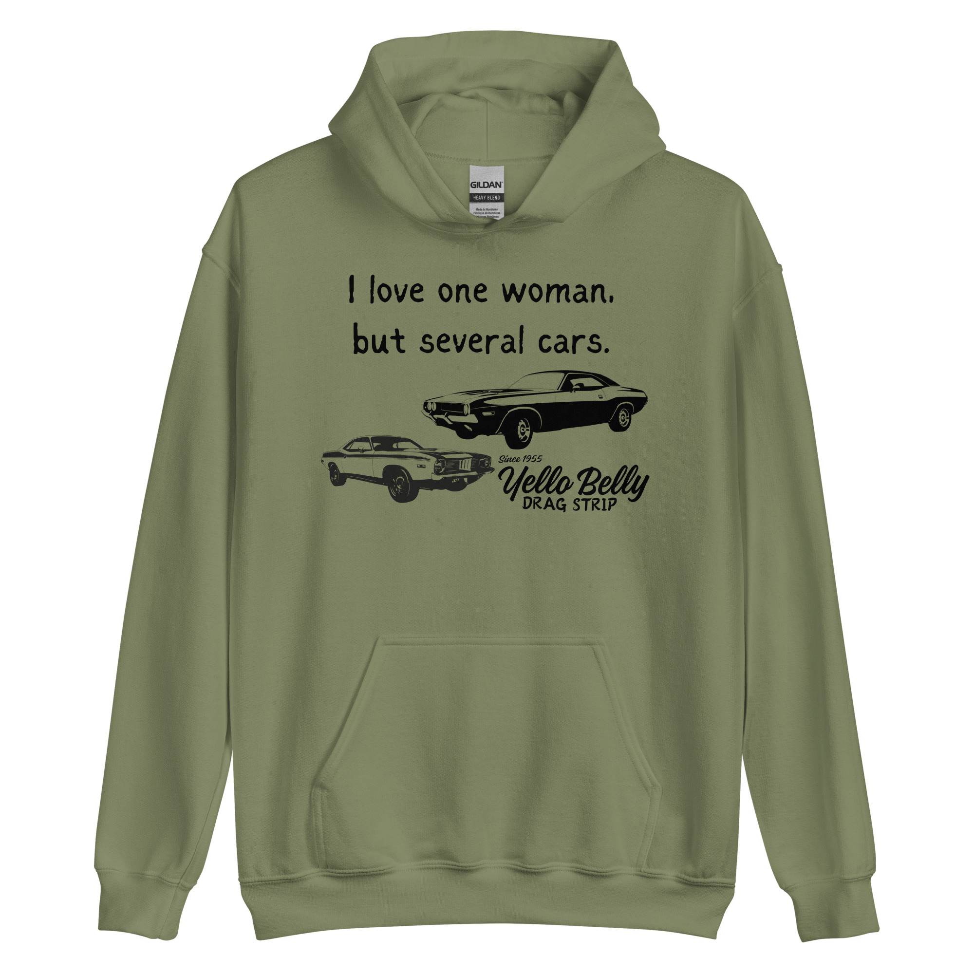 I Love One Woman Drk-Unisex Hoodie