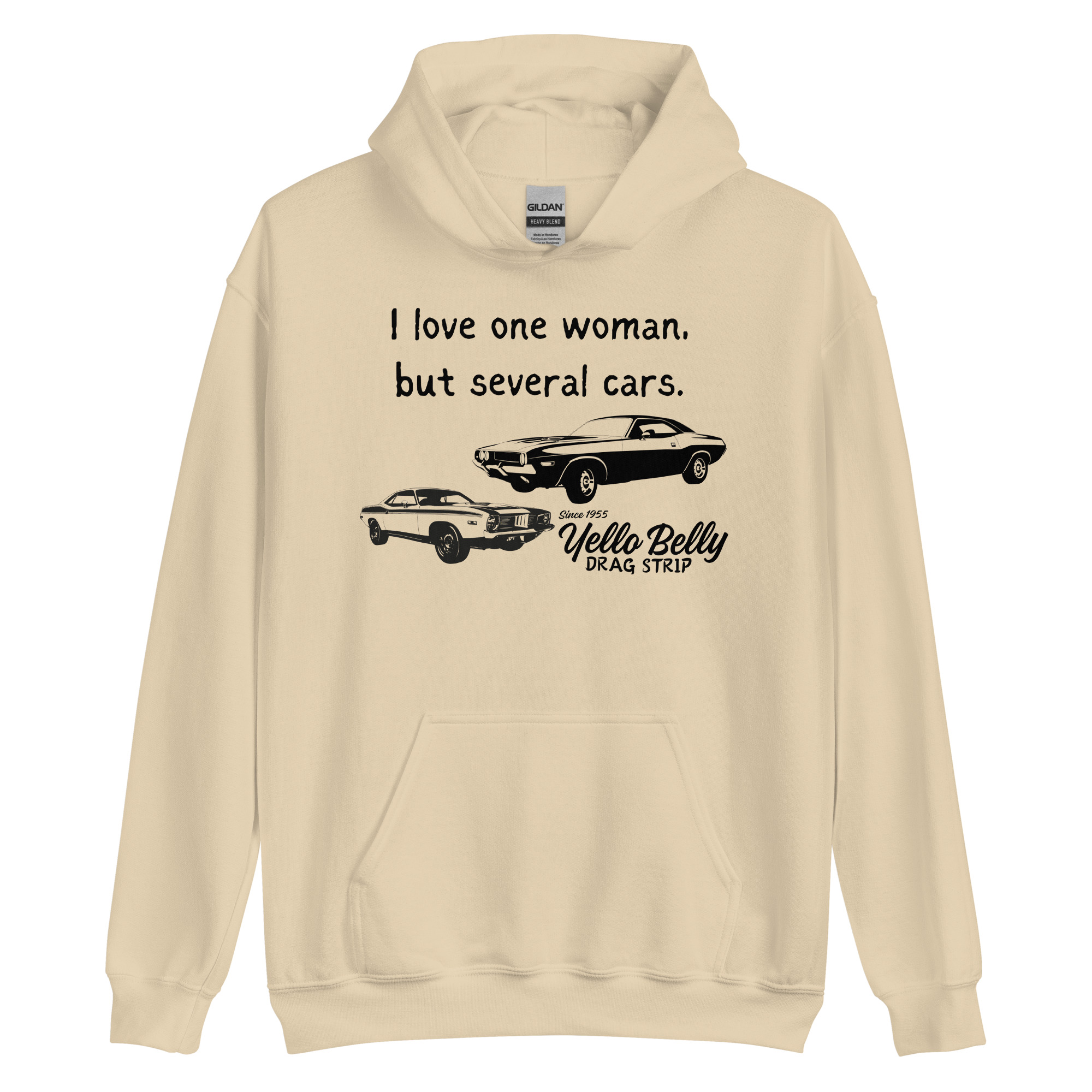 I Love One Woman Drk-Unisex Hoodie