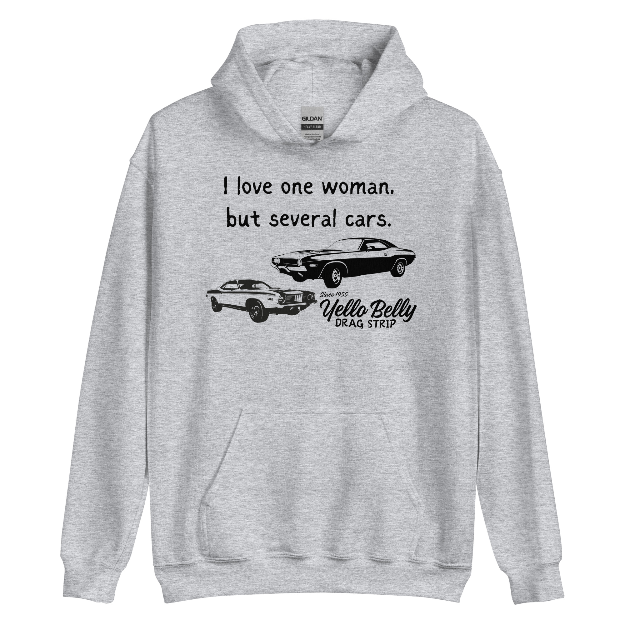 I Love One Woman Drk-Unisex Hoodie