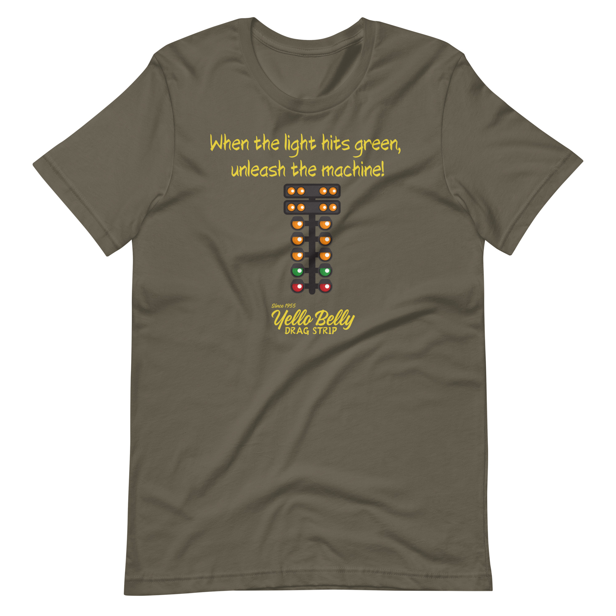 Race Lights Gold-Unisex T-shirt