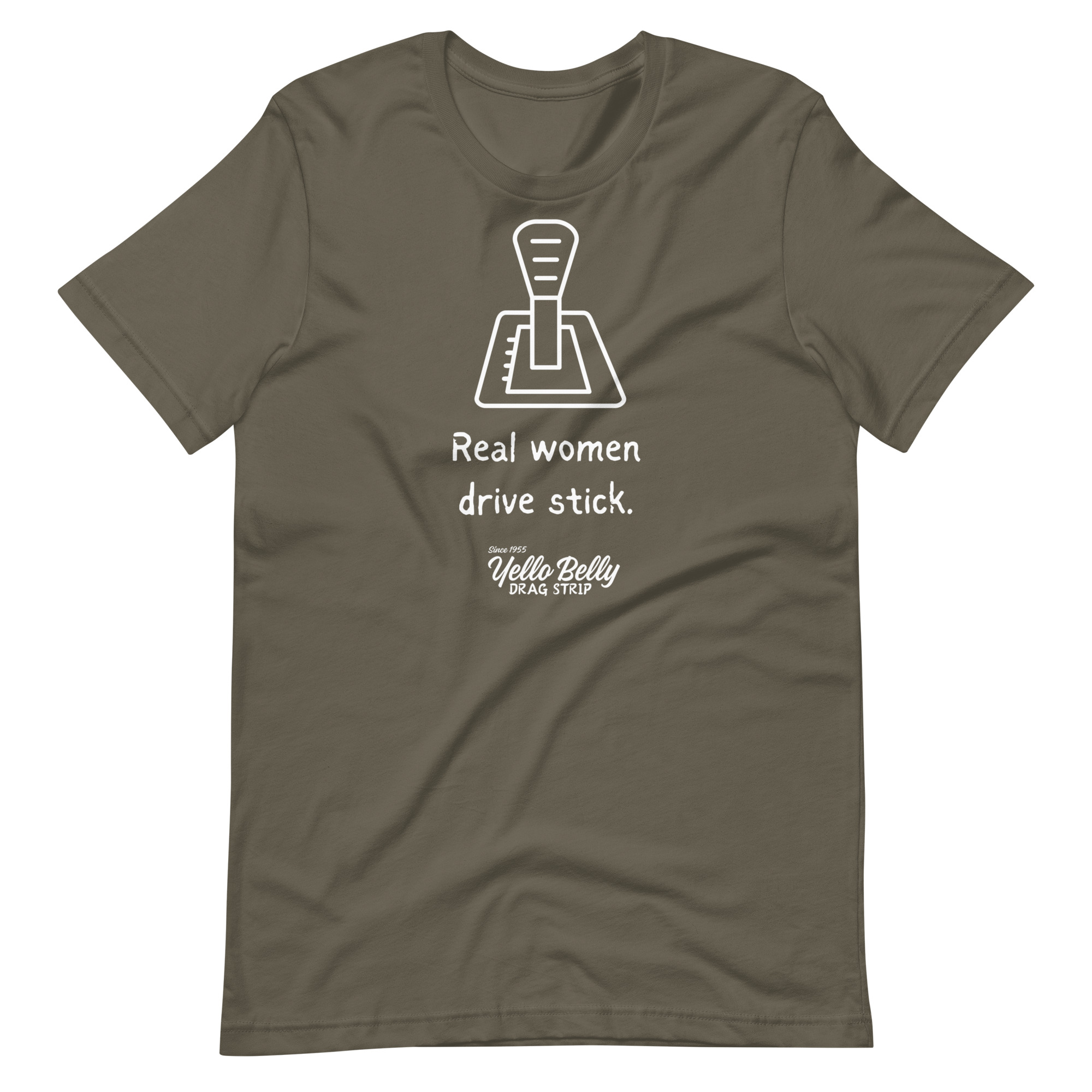 Real Women Drive Stick-Unisex t-shirt