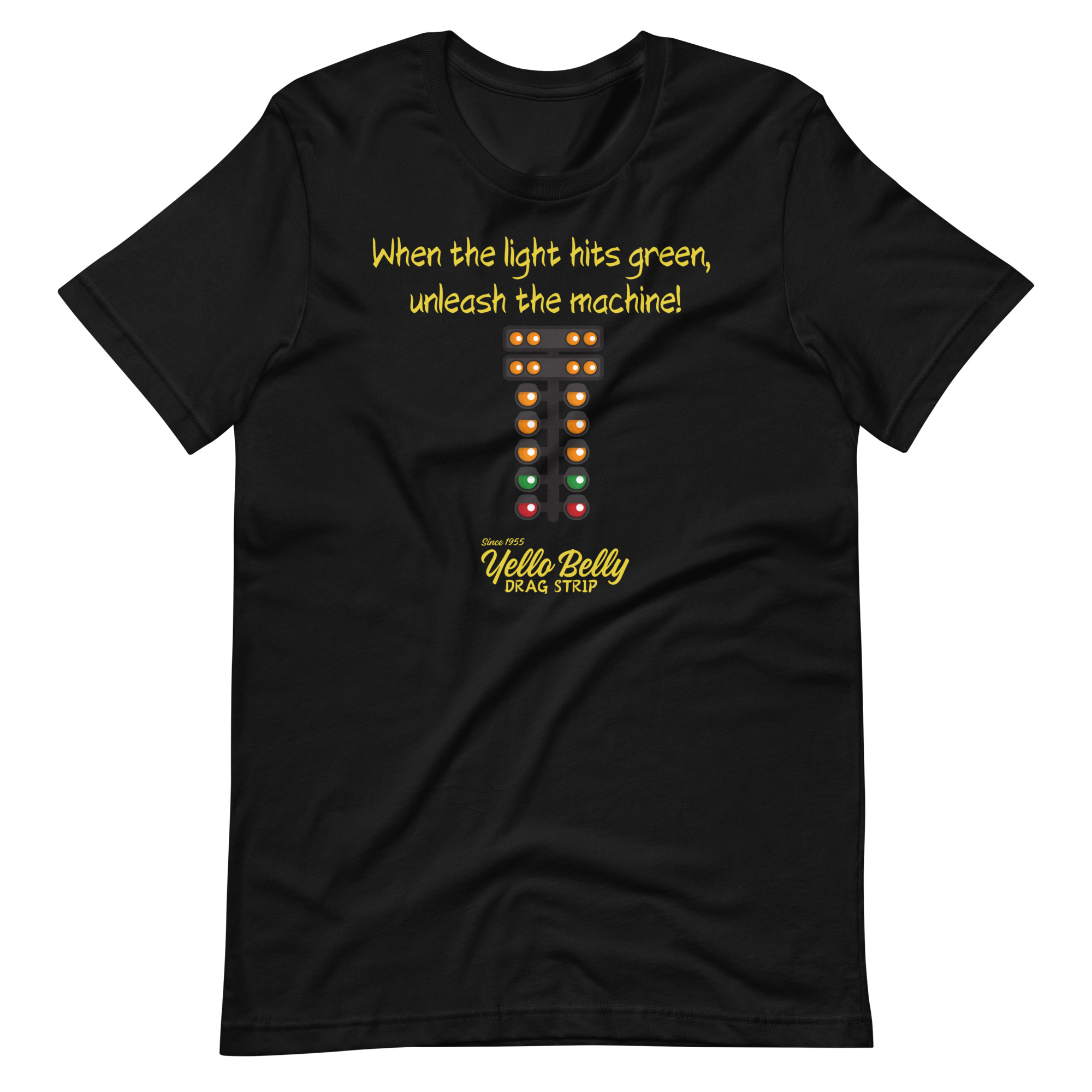 Race Lights Gold-Unisex T-shirt