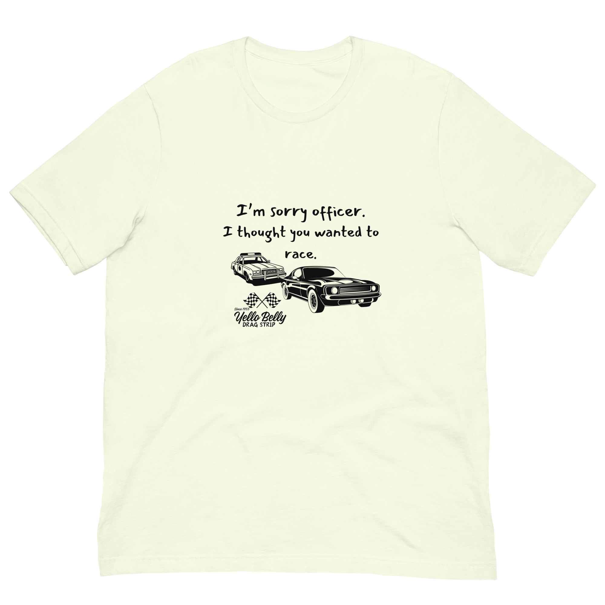 Sorry Officer-Light-Unisex t-shirt