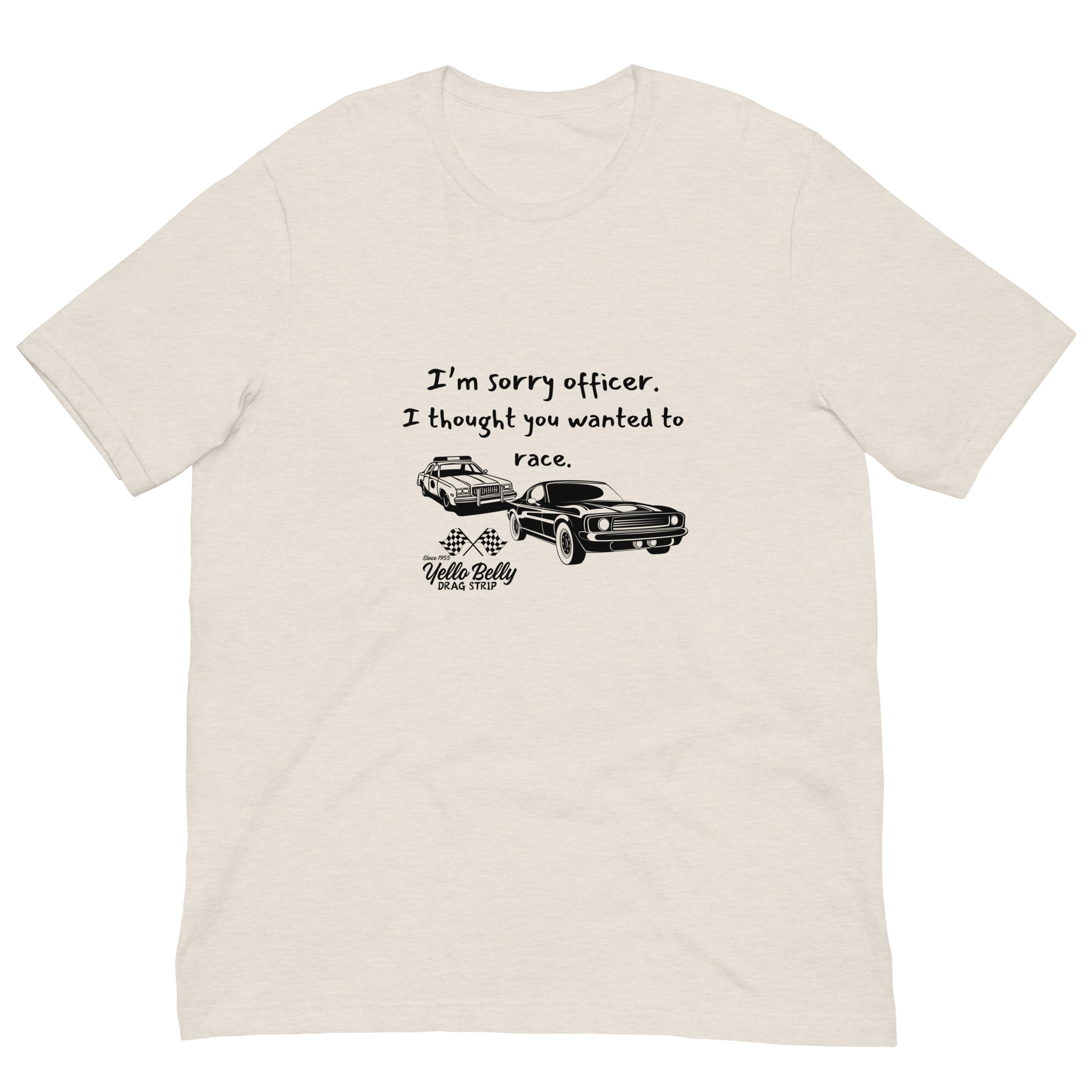 Sorry Officer-Light-Unisex t-shirt