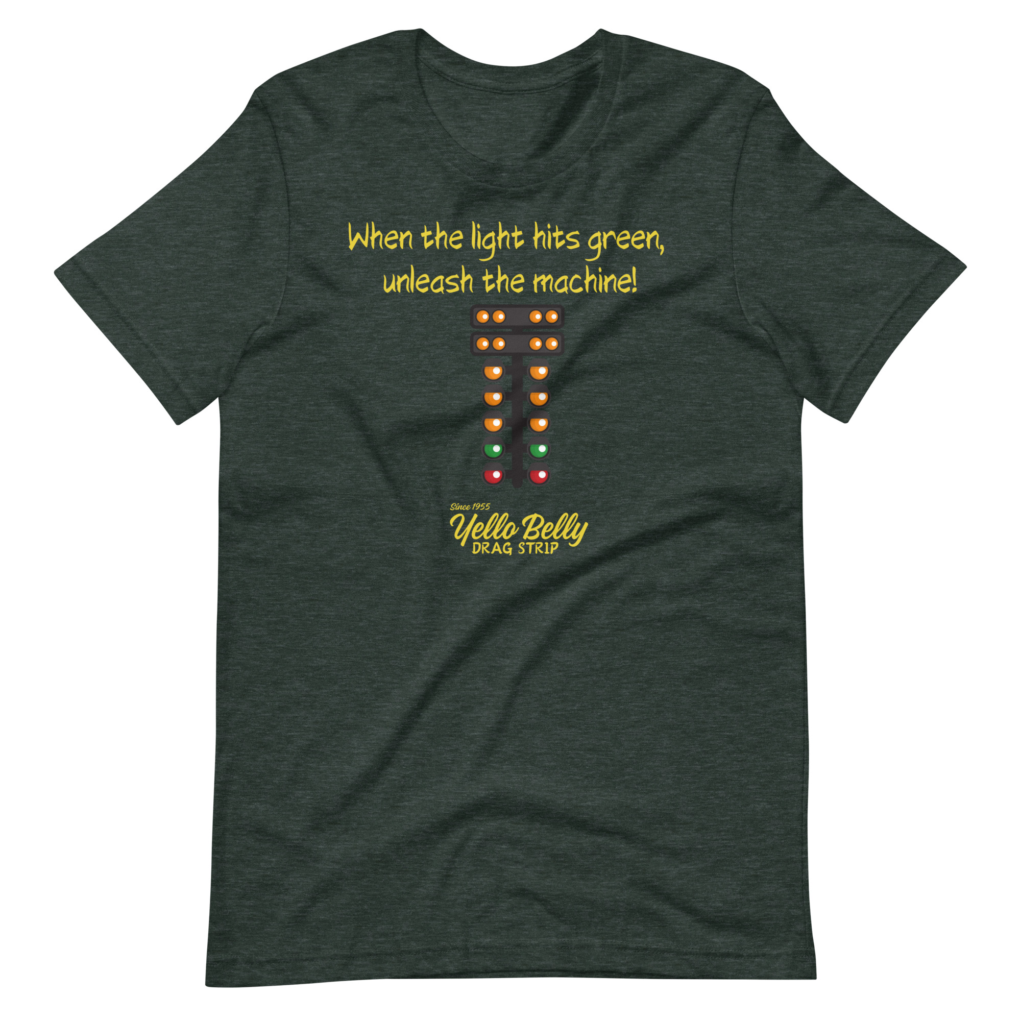 Race Lights Gold-Unisex T-shirt