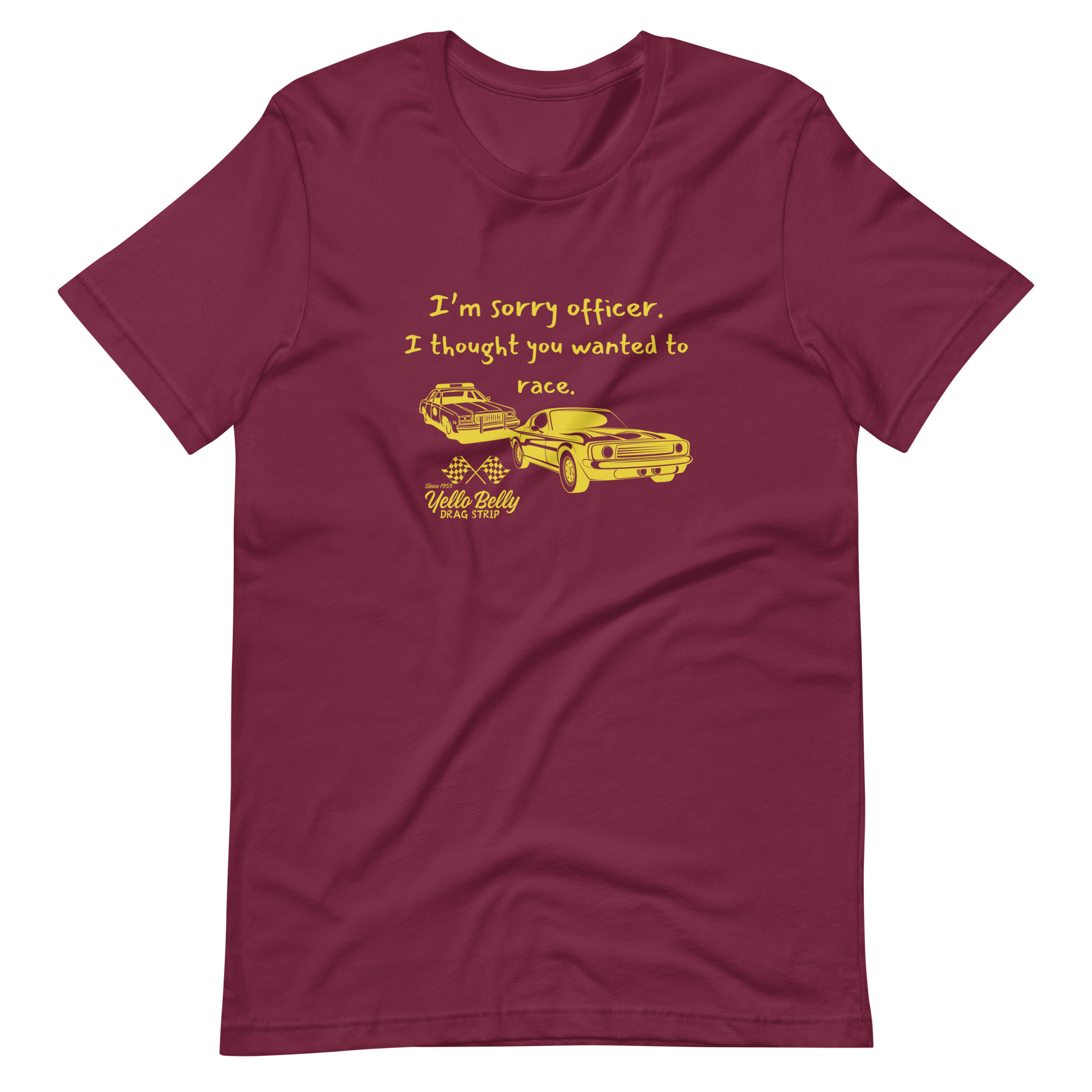Sorry Officer-Gold-Unisex t-shirt