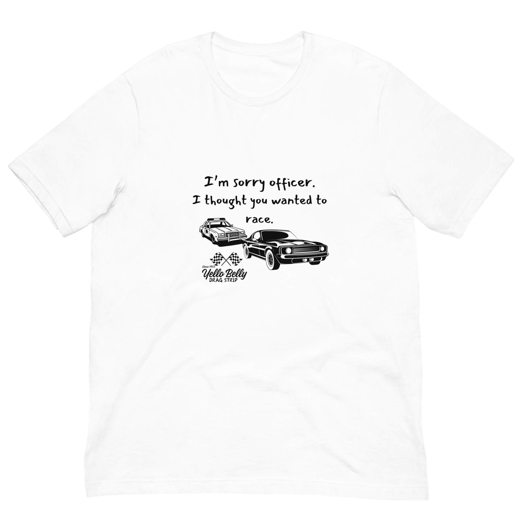 Sorry Officer-Light-Unisex t-shirt