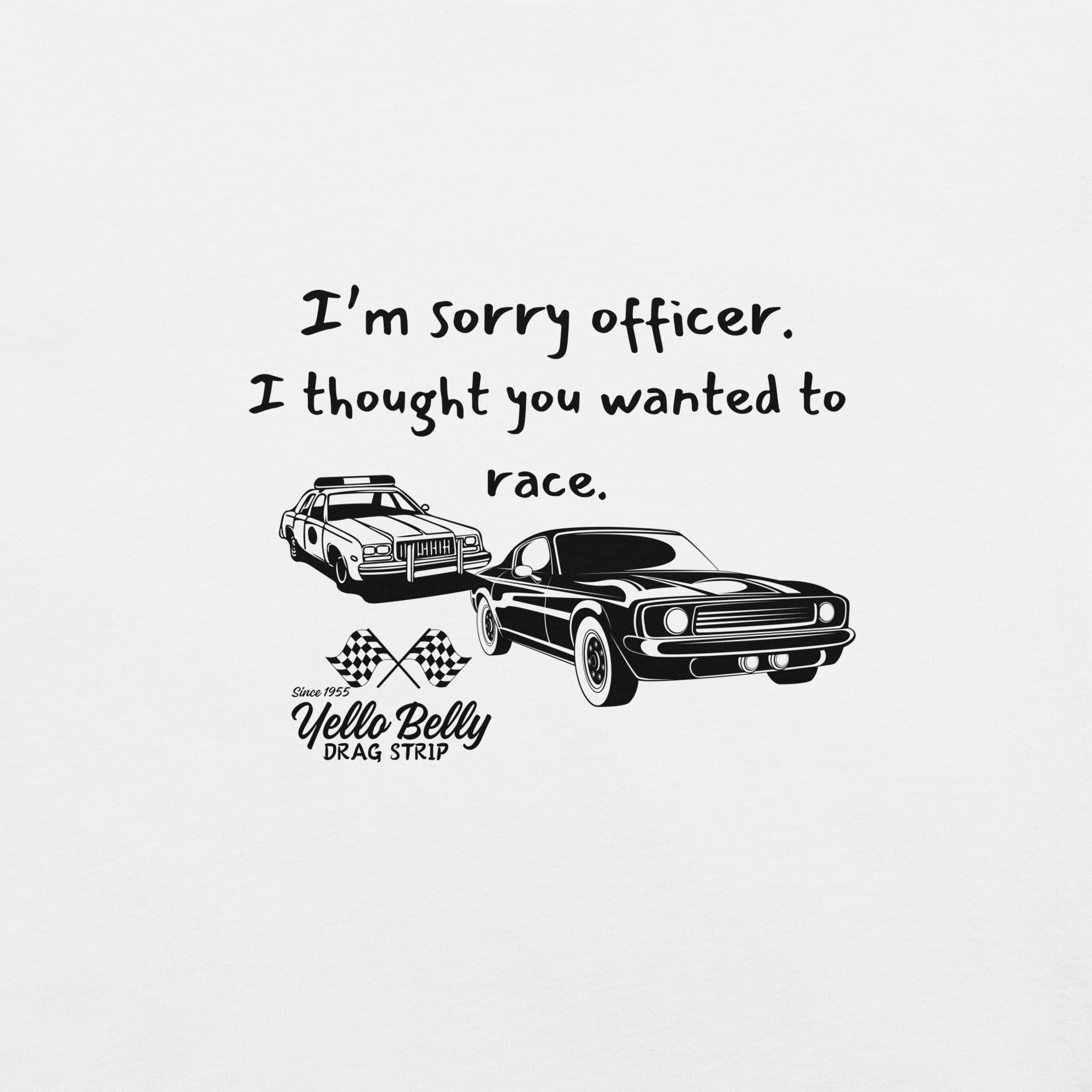 Sorry Officer-Light-Unisex t-shirt