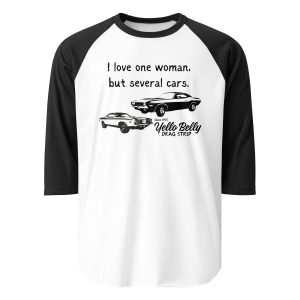 I Love One Woman-3/4 sleeve raglan shirt