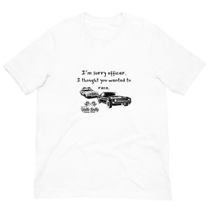 Sorry Officer-Light-Unisex t-shirt