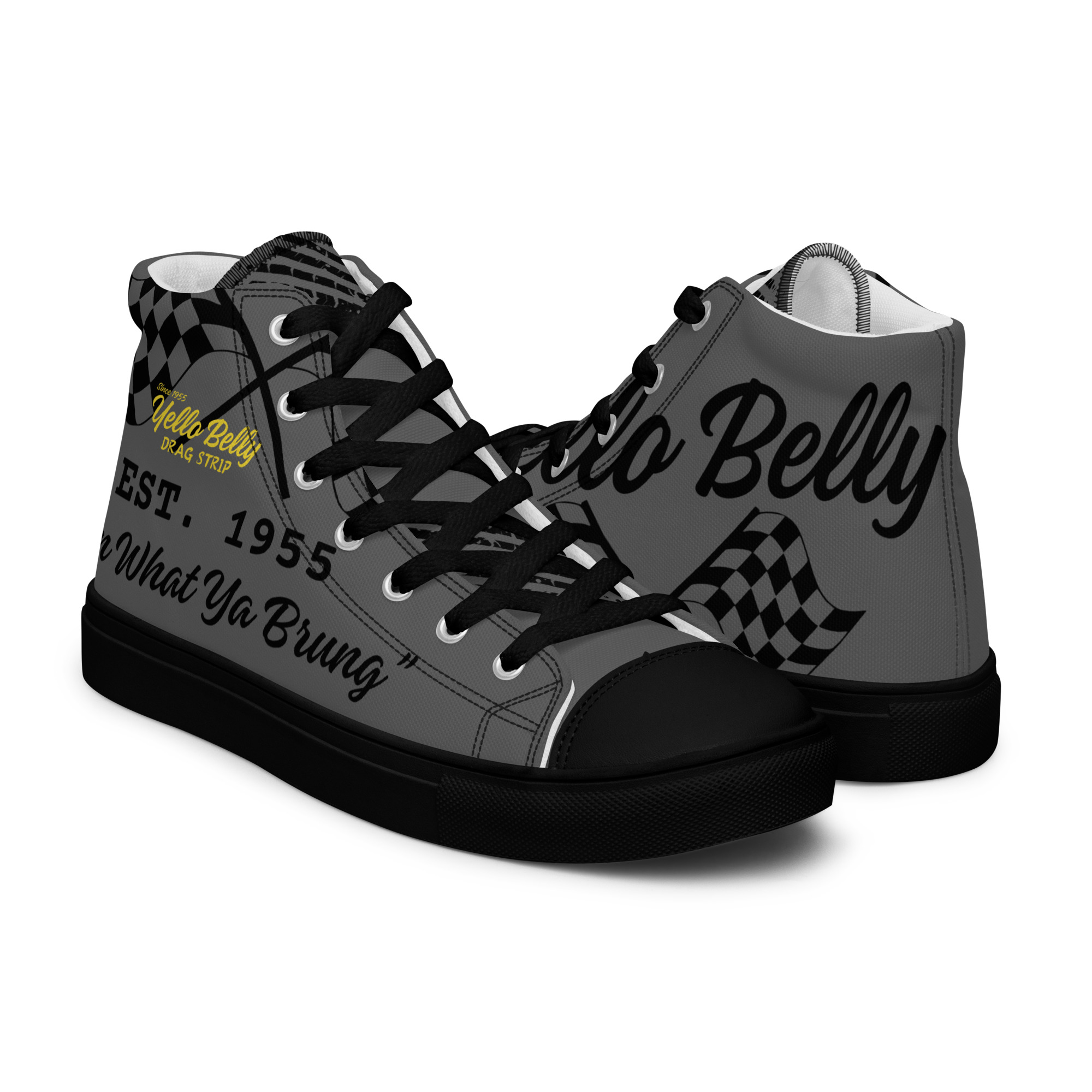 YB Men’s High Top Canvas Shoes