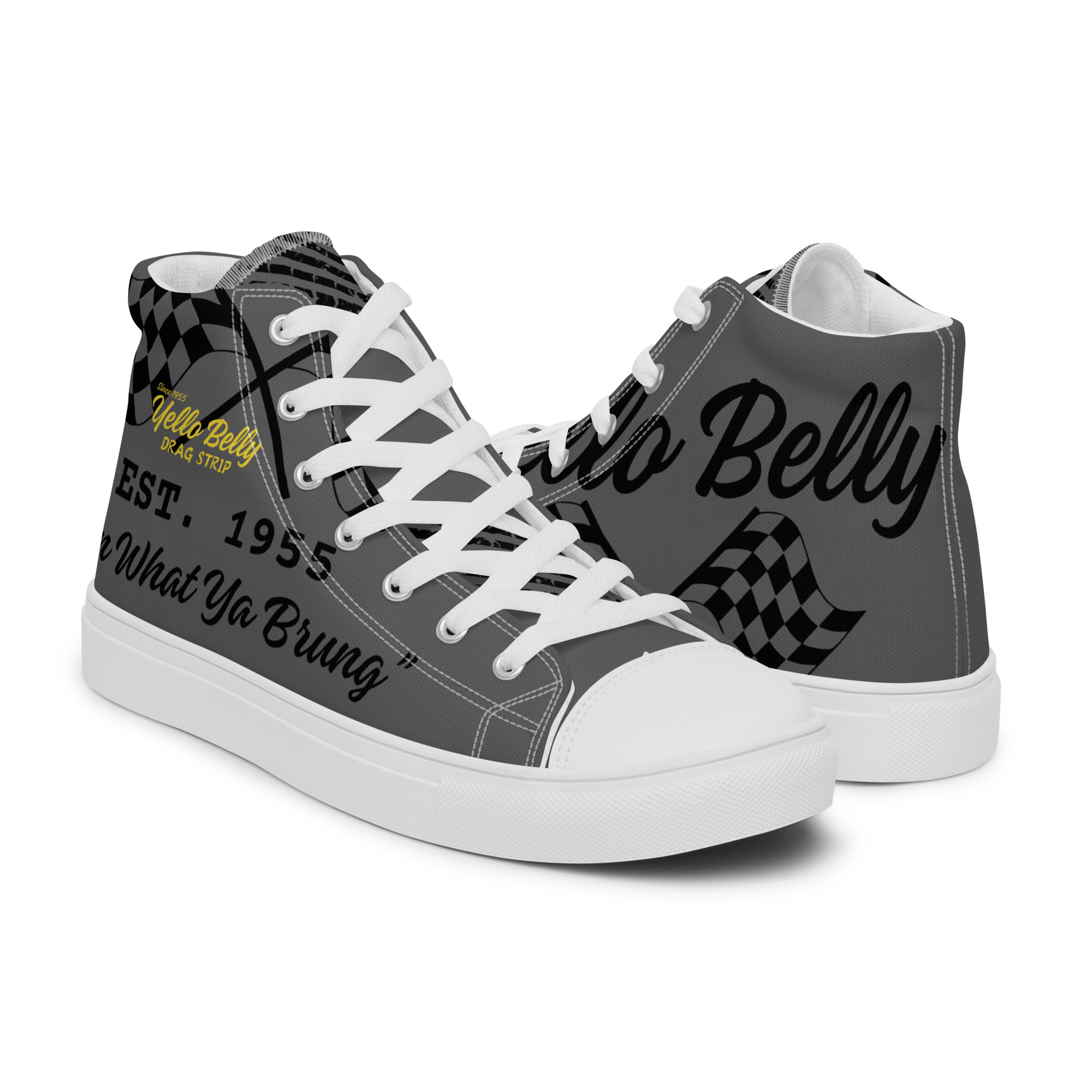 YB Men’s High Top Canvas Shoes