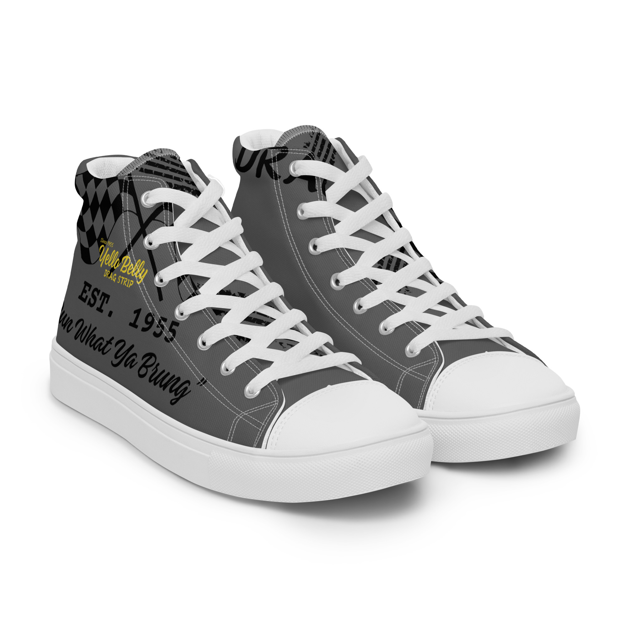 YB Men’s High Top Canvas Shoes