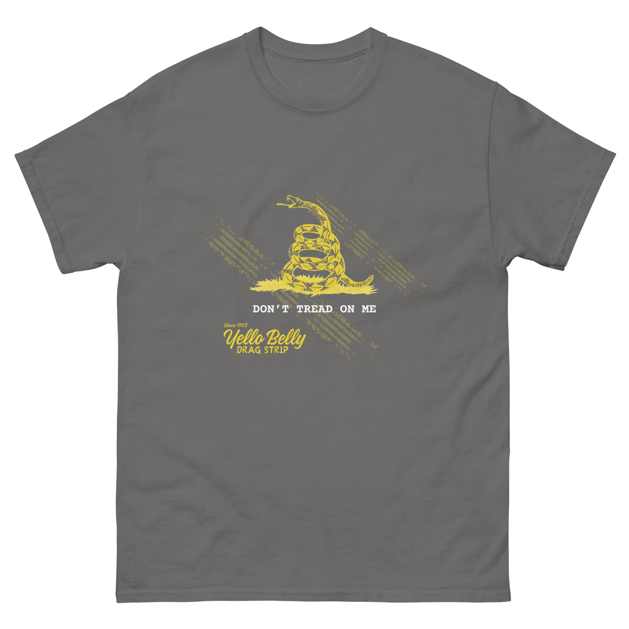 YB Don't Tread On Me Tee-Gold
