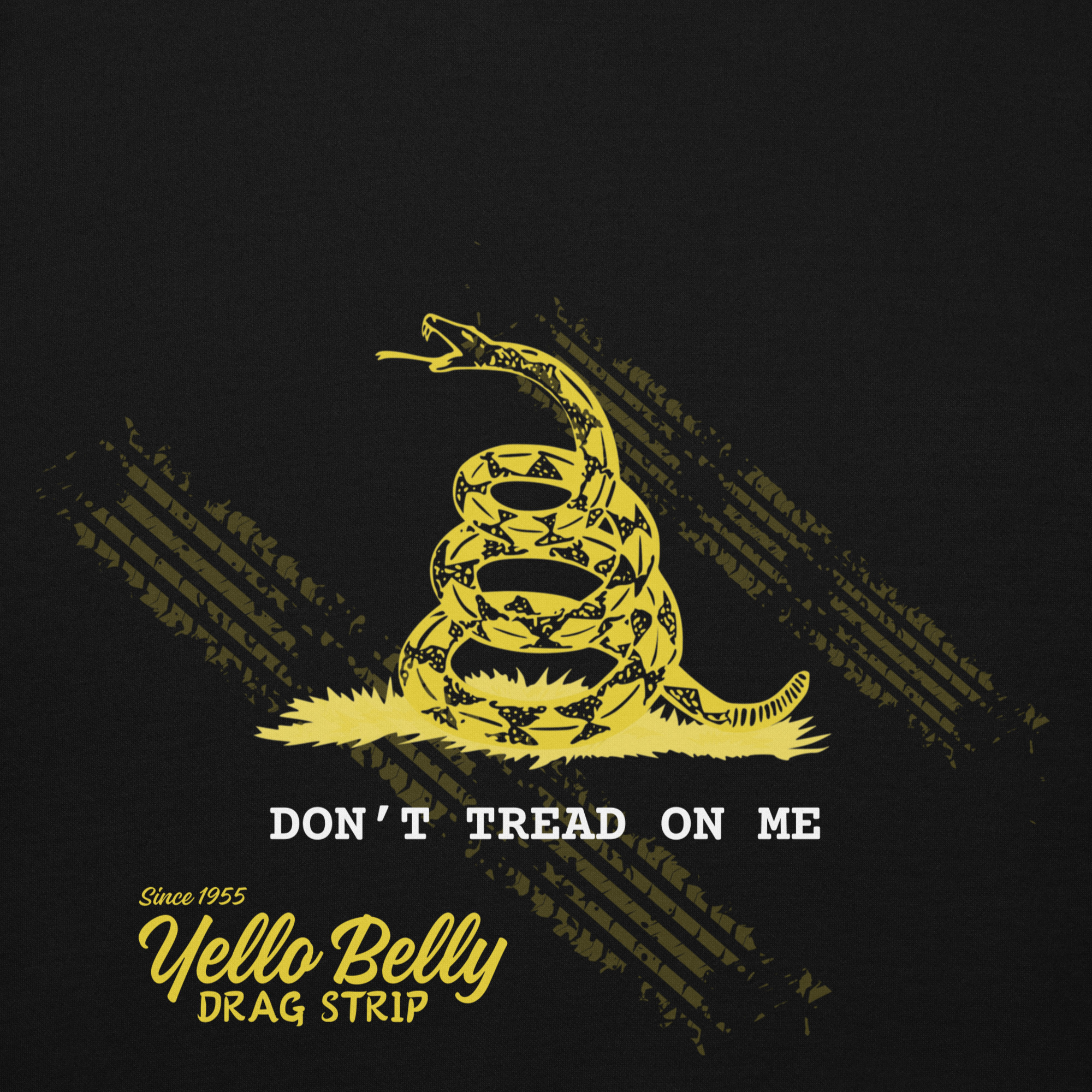 YB Don't Tread On Me Hoodie - Gold
