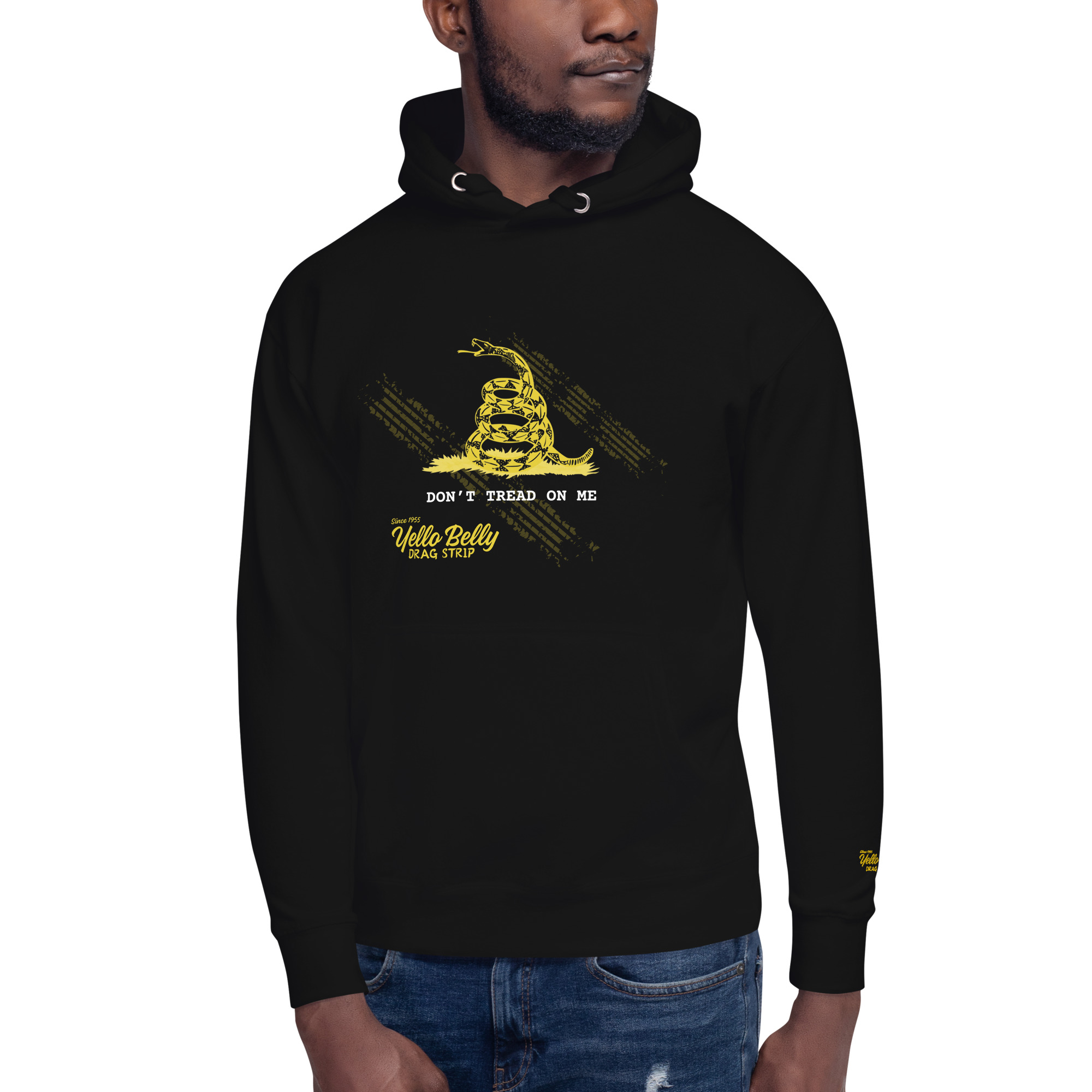 YB Don't Tread On Me Hoodie - Gold