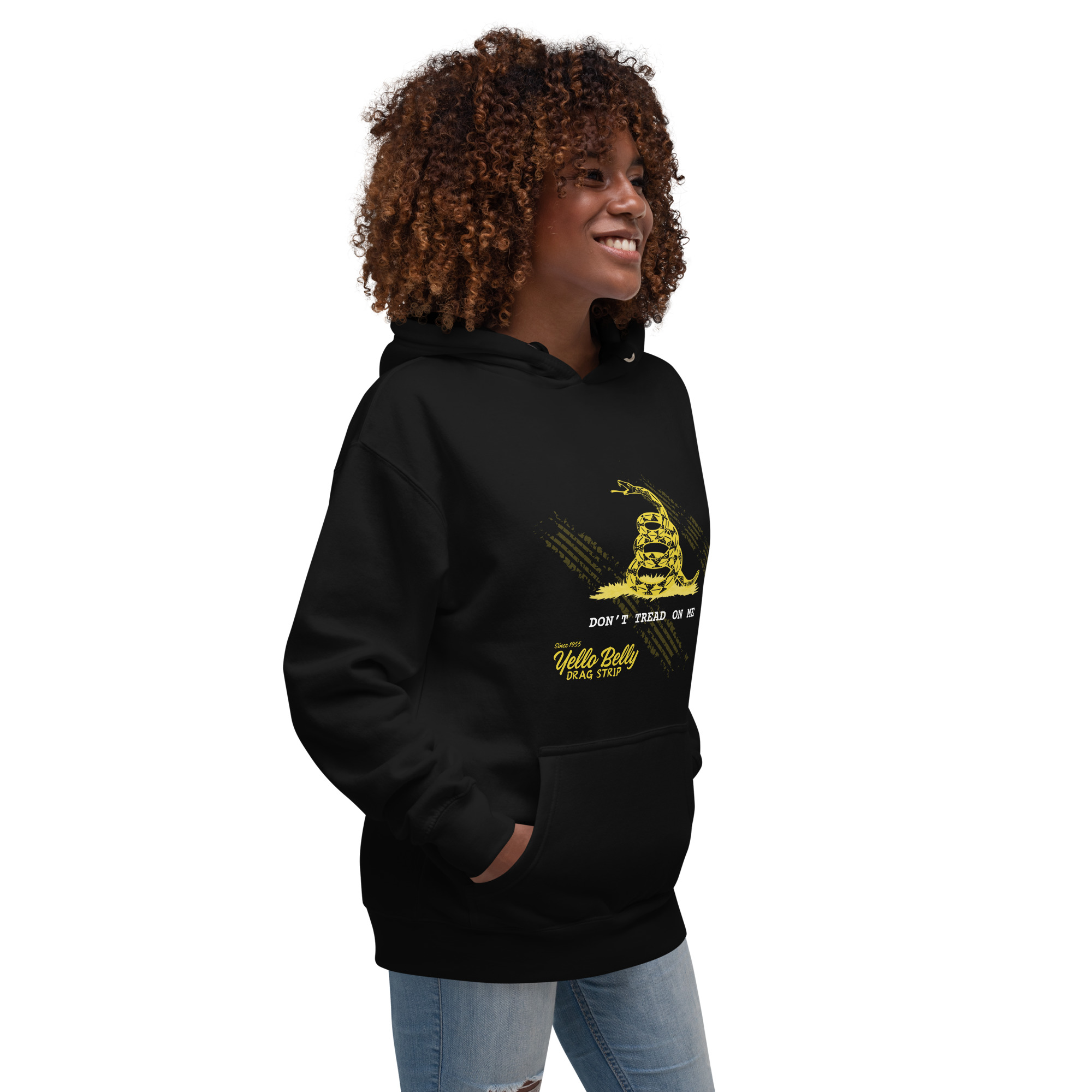 YB Don't Tread On Me Hoodie - Gold