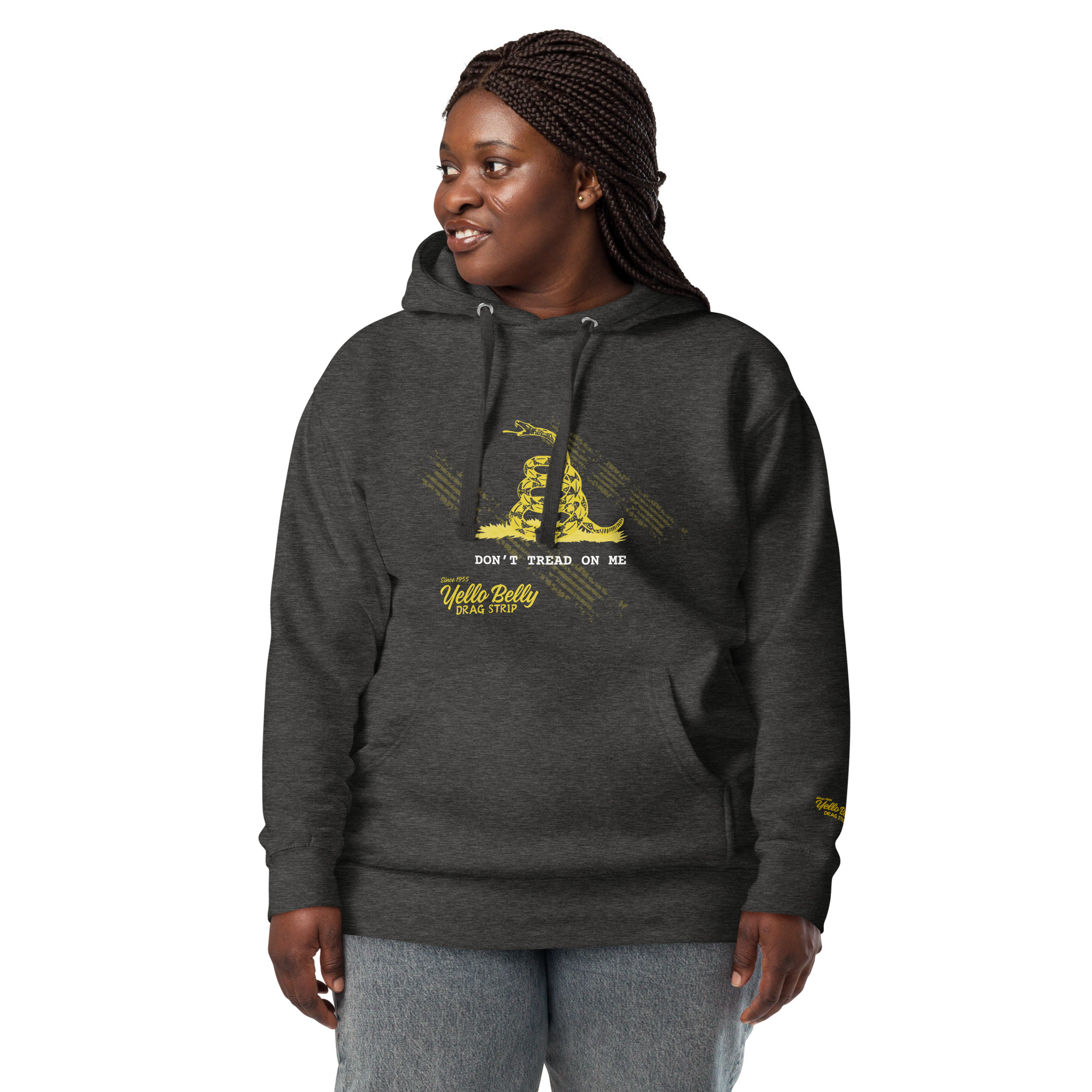 YB Don't Tread On Me Hoodie - Gold