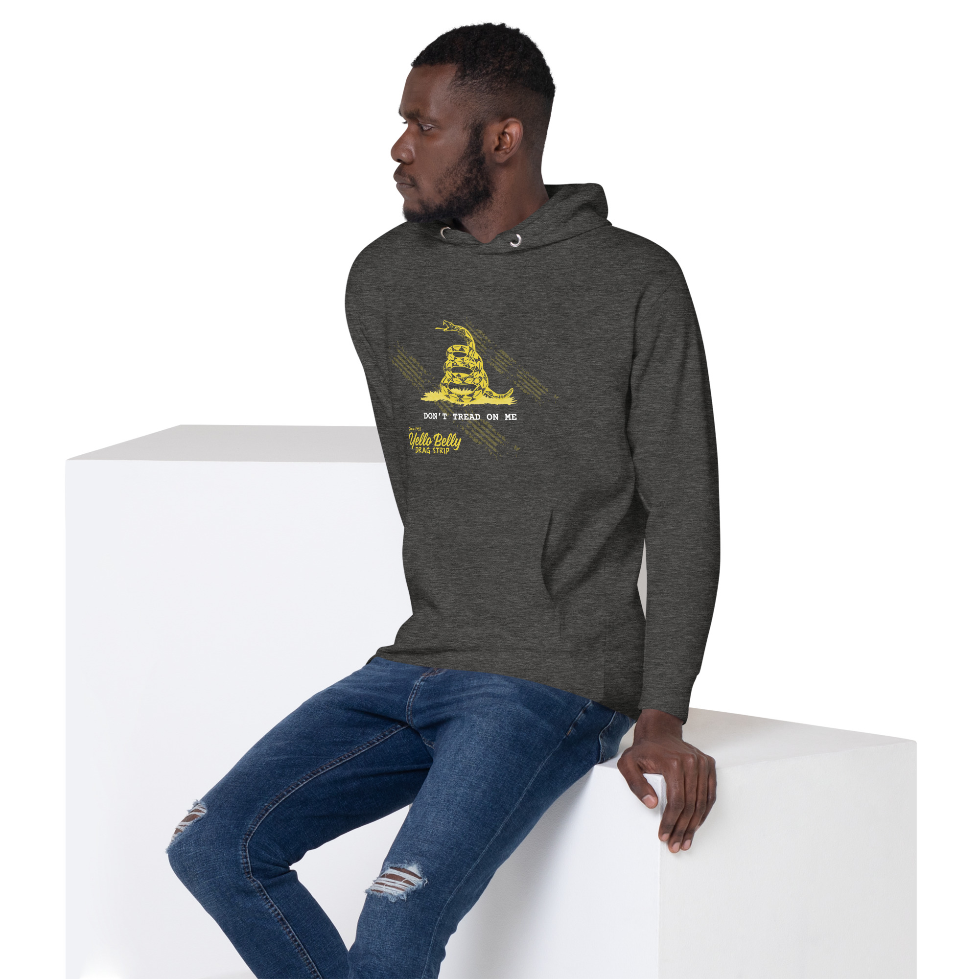 YB Don't Tread On Me Hoodie - Gold